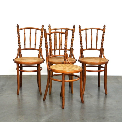 4 sedie da bistrot Thonet