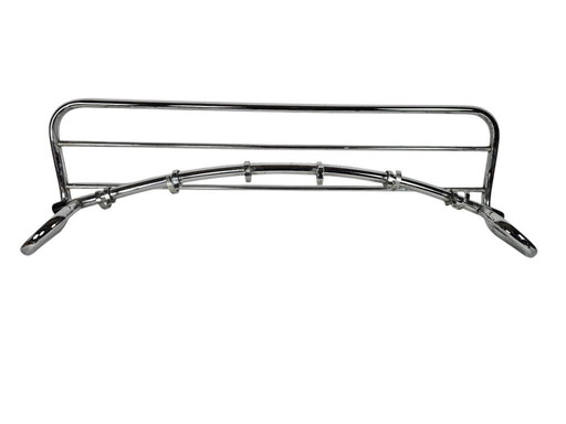 Design néerlandais - Art déco - Style Gispen - porte-manteau mural - chromé - années 30