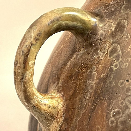 Vase Vintage Art Nouveau Colocynth à trois anses par Roger Guerin, 1920 – Ceramic (photo 4 of 15)