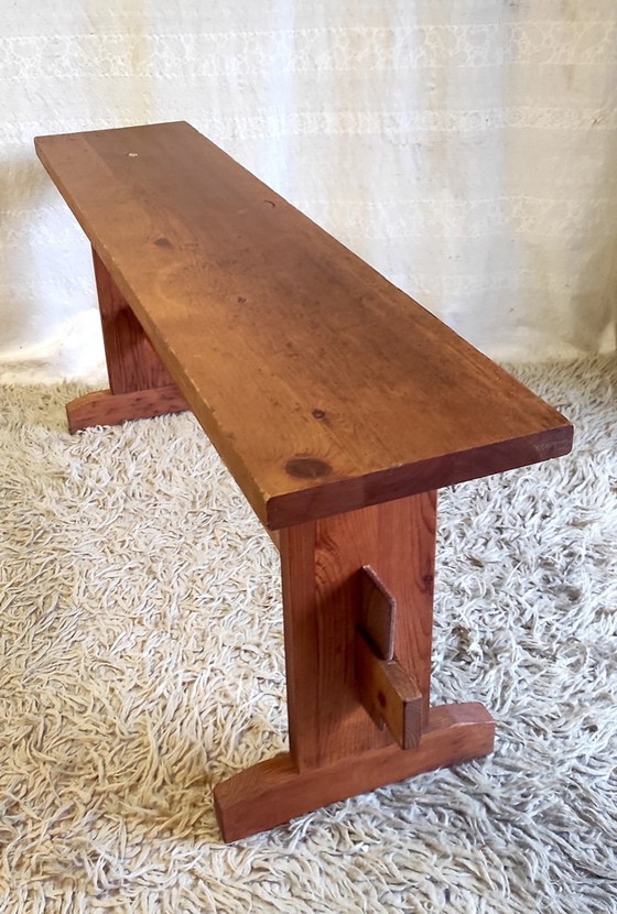 Image 1 of Panche in pino massello - anni '80