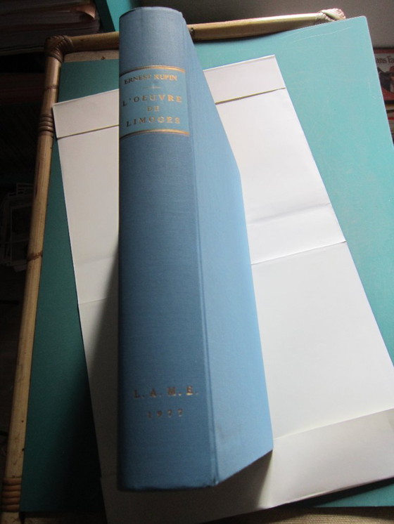 Image 1 of Boek "Het werk van Limoges" (emaille, goudsmeden...)