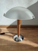 Iconische Vintage Ikea Kvintol Lebber tafellamp mushroom '80 Eighties