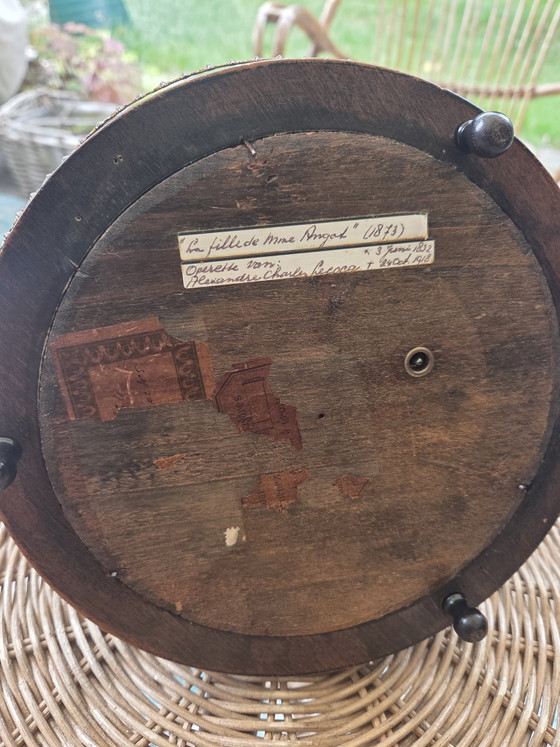 Antico porta sigari meccanico in legno e carillon – Oggetti decorativi, Wood (photo 6 of 9)