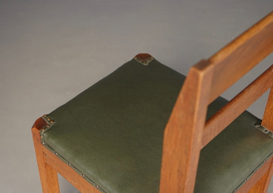Image 1 of 2 rare Modernist Side Chairs by Piet Klaarhamer, 1917