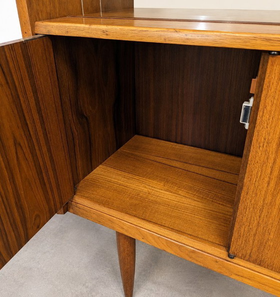 Image 1 of Credenza alta vintage scandinava in teak, anni '60