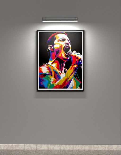 Alberto RICARDO - Freddie Mercury 1 - Toile d'artiste
