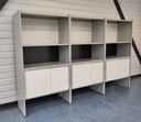 Gispen 5600 metal wall unit A.R. Cordemeyer