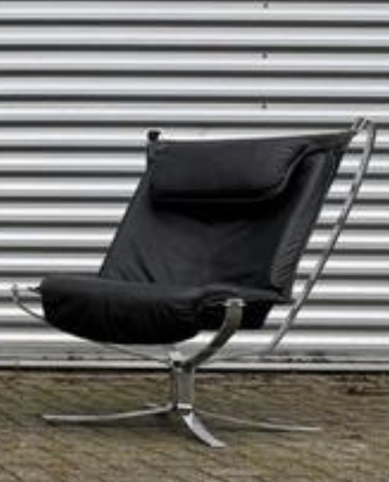 Image 1 of Vintage Sigurd rivende la lounge suite “Falcon” per Vatne Møbler (Norvegia)