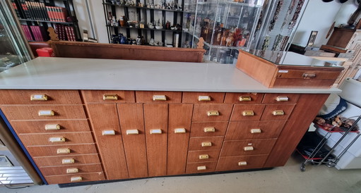 Vintage Apothecary Cabinet 60s Midcentury