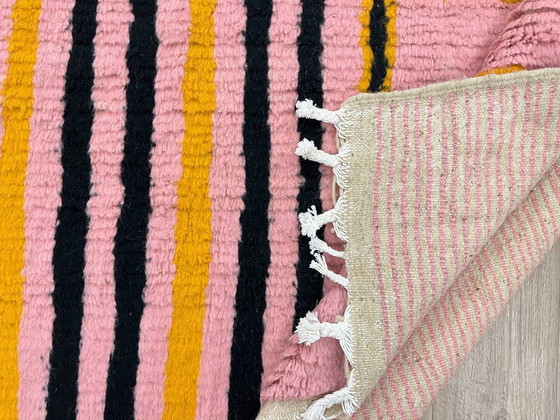 Image 1 of Grande tappeto marocchino Azilal – Lana naturale – 301 cm x 199 cm