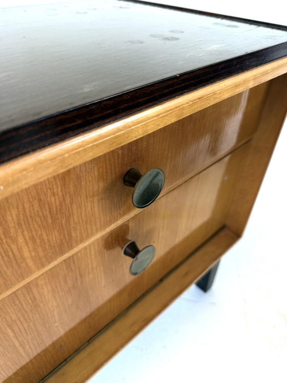 Image 1 of Ensemble de 2 tables de nuit vintage '60