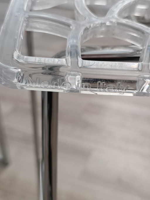 Pair of designer bar stools Made in Italy