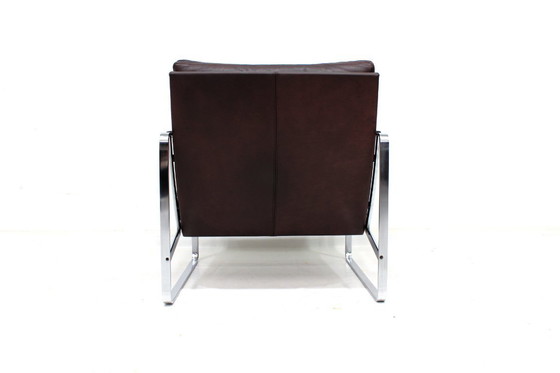 Image 1 of Zo goed als nieuw! Walter Knoll Fabricius 710 loungestoel, fauteuil met premium leer, originele prijs €5998.