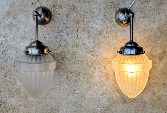 Image 1 of Set von Art-Deco-Wandlampen