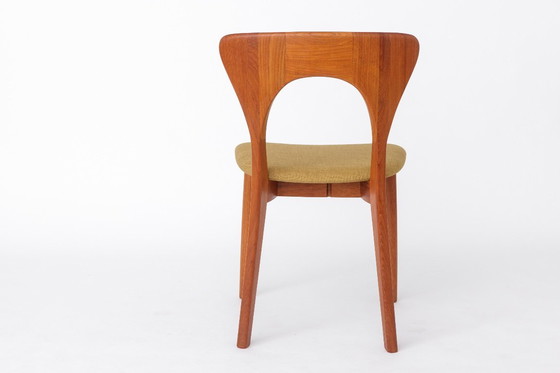 Image 1 of Sedia da pranzo danese di metà secolo in teak di Niels Koefoed Peter, anni '70