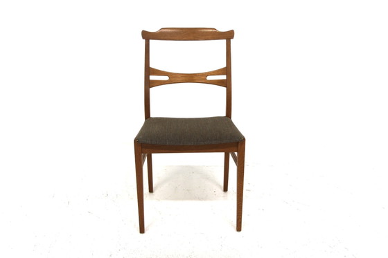 Sedie Scandinave Vintage in Rovere, Svezia, 1960, Set di 4, Sedie da pranzo (foto 4 di 5)