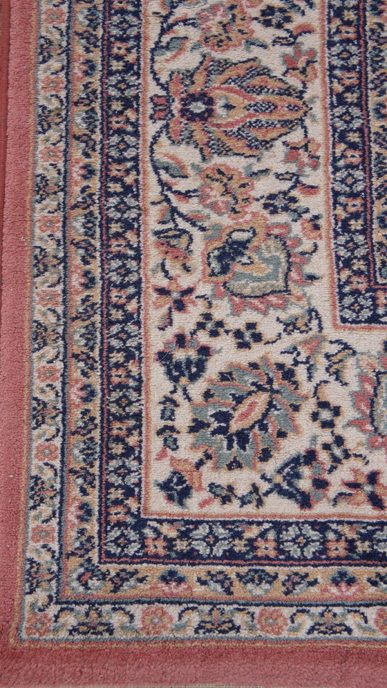 Image 1 of Groot vloerkleed met rode en roze tinten 345x250cm