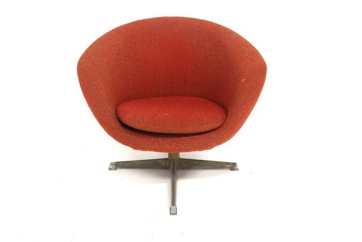 Skandinavischer Drehsessel, Schweden, 1960