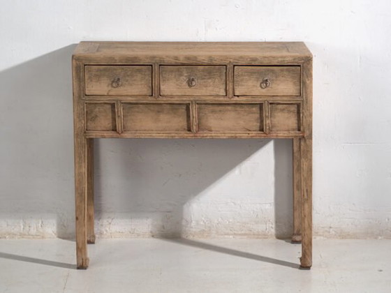 Consolle antica in legno di abete – Shandong, circa 1930 – Console (photo 32 of 40)
