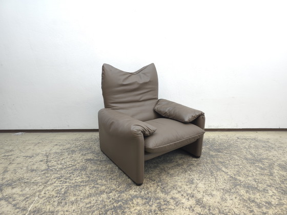 Image 1 of Sillón Cassina Maralunga, sillón de diseño, sillón de cuero, silla