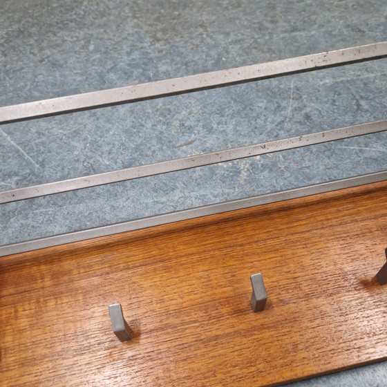 Image 1 of Appendiabiti da parete vintage in teak, anni '60