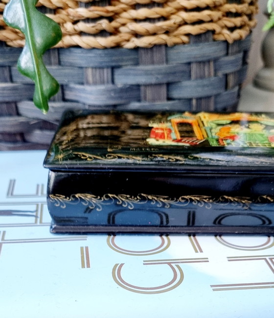 Caja de laca estilo clásico Mstera. – Objetos decorativos, Wood (photo 5 of 15)