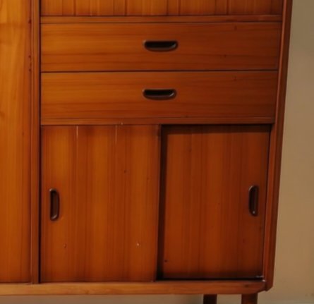 Image 1 of vintage highboard (high sideboard) from the 1960s