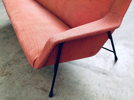 Image 1 of Sofá de tres plazas modelo S12 original de Alfred Hendrickx para Belform, Bélgica, 1958