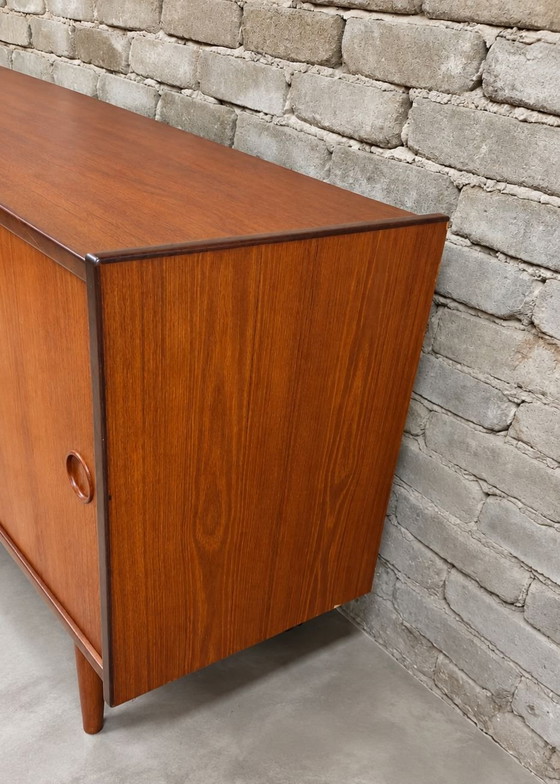 Grande Credenza Scandinava in Teak – Anni '60 – Credenze, Legno (photo 2 of 13)
