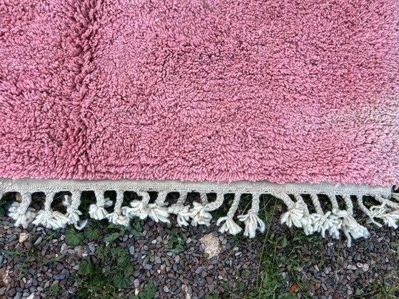Image 1 of Bellissimo tappeto rosa fatto a mano, 200 cm x 300 cm
