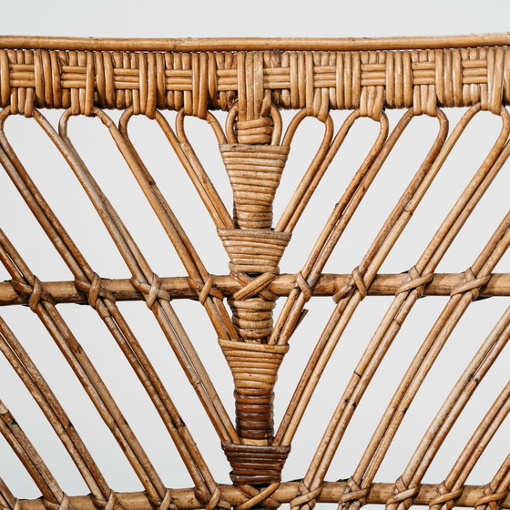 Image 1 of Gio Ponti Lio Carminati Bonacina Poltrona Vimini Design Mid-Century 1950