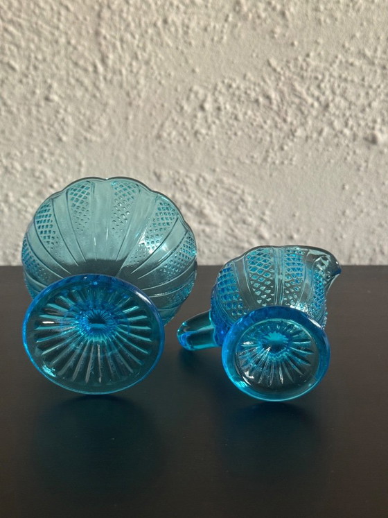 Set vintage Nuutajärvi Schaaltje e Melkkan (modello 5514) – Accessori da tavola, Glass (photo 4 of 8)