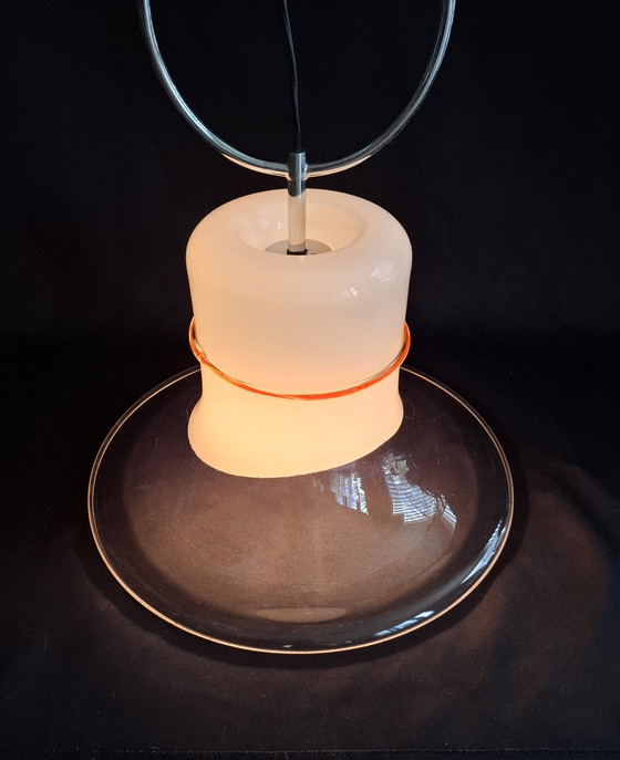 Image 1 of Vintage Leucos Murano Pendant Lamp