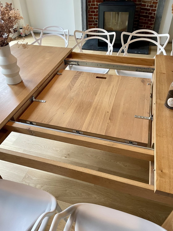 Ethnicraft Extendable Table – Dining tables, Wood (photo 4 of 5)