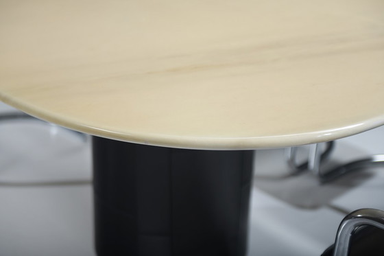 Image 1 of Rare table Tobio et chaises Dialogo Dessau par Afra E Tobia Scarpa pour B&B Italia