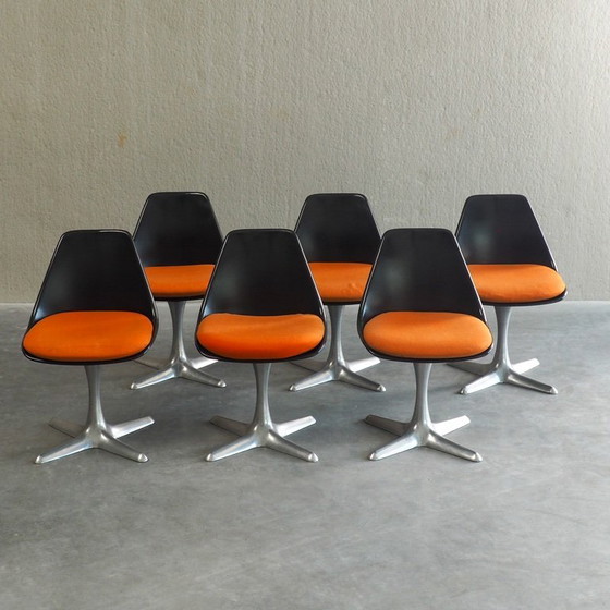Image 1 of Space Age dining set by Maurice Burke for Arkana
