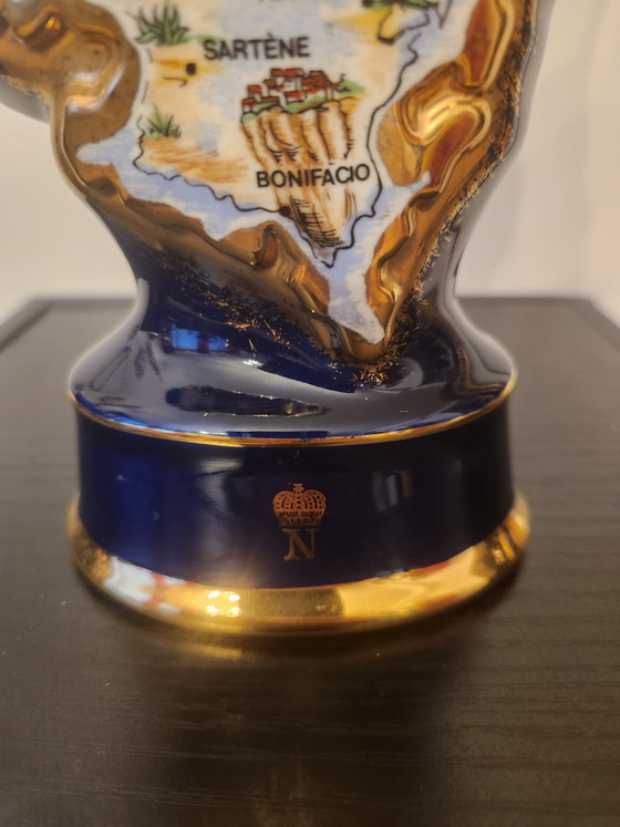 Image 1 of Bellissima bottiglia/decanter vintage in porcellana Revol France - Corsica e Napoleone