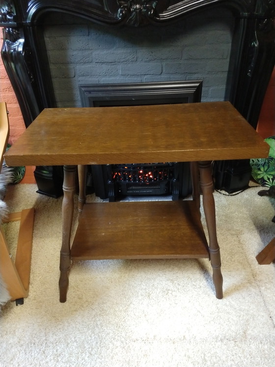 Mesa auxiliar antigua de roble de estilo inglés – Mesas auxiliares, Wood (photo 9 of 12)