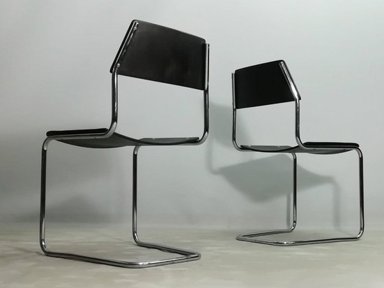 Image 1 of 8x MAUSER Cantilever Chair Set VINTAGE BAUHAUS Walter Papst