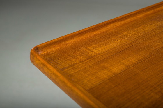 Image 1 of Dänischer Teakholz-Schreibtisch von Peter Lovig Nielsen für Hedensted Mobelfabrik, 1964