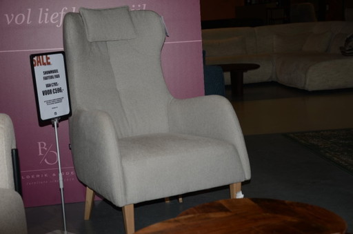 3 x Fauteuil Figo – Textile, Wood