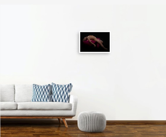 Image 1 of “Recline in Crimson” – Limited Edition Photolithograph (1/25)