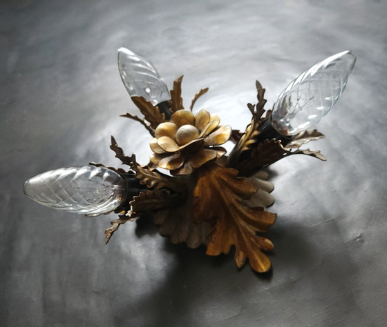Banci Firenze - Lampada di design, forgiata a mano - Lampada - Metallo, argentato - Shabby chic fiorentino (photo 3 of 15)