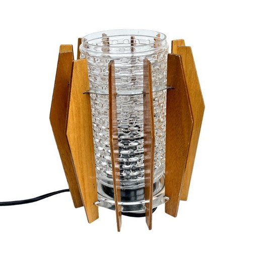 Lampe de chevet, Dřevo Humpolec, Tchécoslovaquie, années 1960