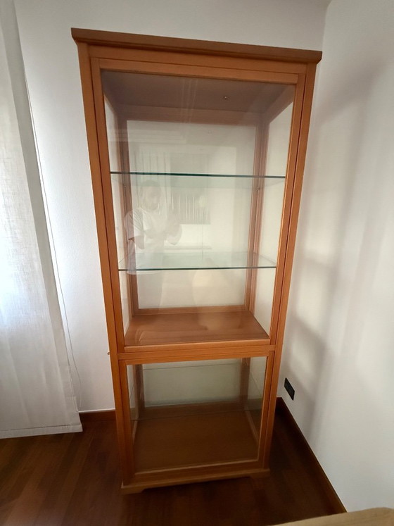 Halifax Display Cabinet by Tisettanta in wood and glass, Brown, Design (photo 3 of 7)