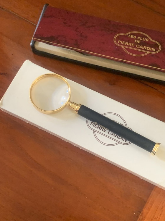 Lente d'ingrandimento di Pierre Cardin per BPR - anni '80 – Regali, Brass, Glass (photo 6 of 16)