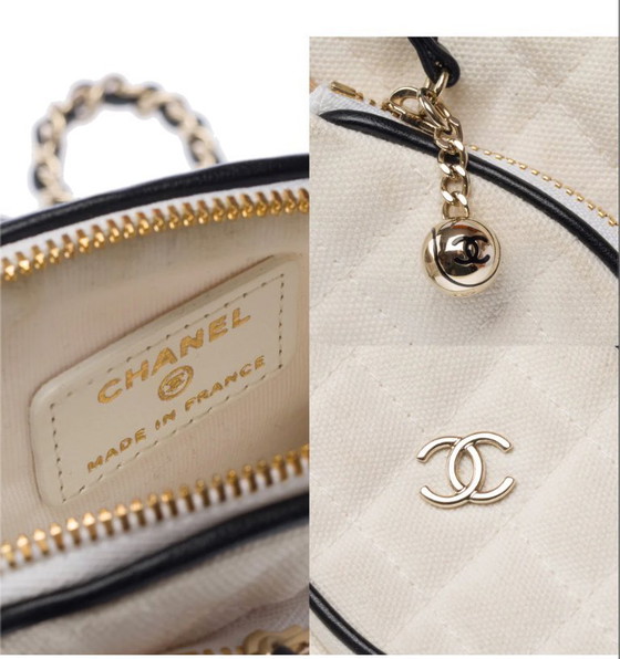 Image 1 of Borsa Chanel In Denim Bianco - 103348