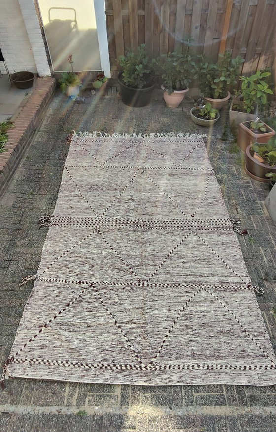 Image 1 of Berber carpet rug new wool moroccan Carpet - 301 x 190 cm 300 x 200 m Type B21.4