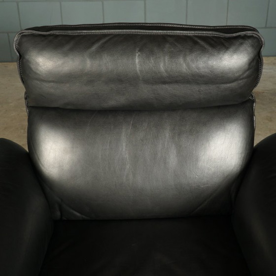Area salotto vintage ‘Scala’ – Dreipunkt International – anni '80 – Poltrone, Leather (photo 10 of 11)