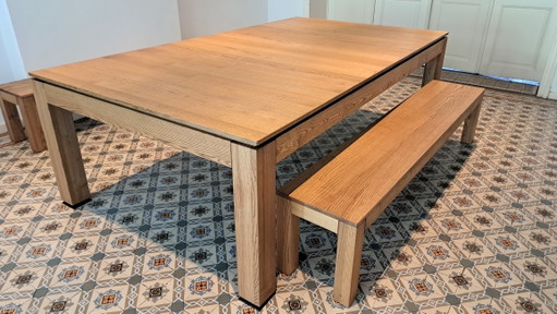 Design 8ft Buffalo Pool Table / Dining Table – eettafels, Wood (photo 2 of 5)